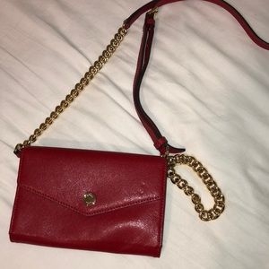 Red Michael kors bag